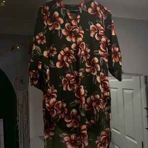 Floral print shirt